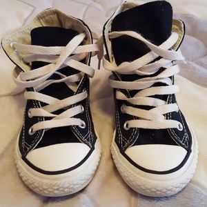 Black High Top Youth 11 Converses